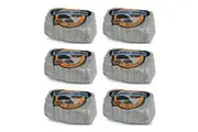 6x Heebie Jeebies Pocket Money Science Gemstone Dig Mini Geology Kit Toy Assort