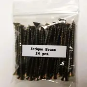 #9 - 2-1/4" (24 pk) Extra Long Door Hinge Screws in 3 Different Finishes