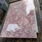 Rose Quartz Agate stone Coffee Dining Table Top/ Counter Slabs Kitchen Decor