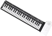 Yardwe Portable Key Electronic Roll Up Piano Foldable Hand Roll Keyboard for Beginners Easy to Carry Built Speaker for Adults