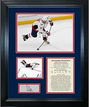 Framed Alexander Ovechkin 895 Career Goals Record Facsimile Laser Engraved Signature Auto Washington Capitals 11"x14" Hockey Photo Sig Collage