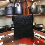 晴晴二手/*實拍 VERSACE 範思哲 男款單肩包 斜挎包 真皮包 送禮首選新品黑色7055-3