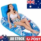 Inflatable Pool Floating Row Foldable Float Bed Seat Adults for Beach Pool Party