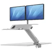 Fellowes Lotus RT Sit Stand Dual Desk White