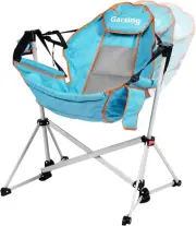 Hammock Camping Chair, Folding Portable Rocking Chair, Aluminum Alloy Adjustable