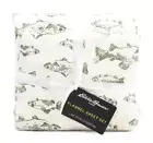 Eddie Bauer Flannel FISH LAKE KING Size Sheet Set - all cotton flannel