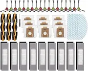 SAITOM Replacement for ECOVACS Deebot T9 Accessories T9 AIVI T8 AIVI N8 Pro Spare Parts Vacuum Cleaner Mop Side Main Brush Accessories