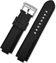 [SKXMOD] Silicon Watchband For Tudor PELAGOS Series 25500TN 25600TN Black Waterproof Rubber 22mm Dedicated Lug Watch Belt