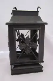 Bath & Body Works Home Mini Candle Sleeve Holder 1.3 or 1.6 oz Leaf Lantern