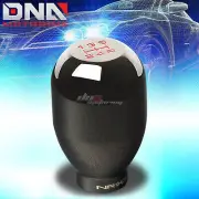 NRG ANODIZED TYPE-R STYLE SHORT THROW 5-SPEED GEAR SHIFTER SHIFT KNOB BLACK/RED