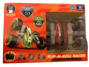 Shaper Image, Flip-N-Roll Racer multi-stunt car Red Black NEW NIB Wireless RC