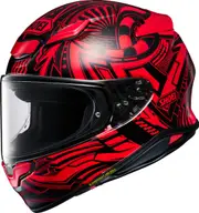 Shoei NXR 2 Beaut Helmet, black-white-red, Size L for Men Black White Red