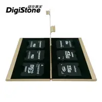 在飛比找森森購物網優惠-DigiStone 超薄型Slim鋁合金 6片裝雙層多功能記