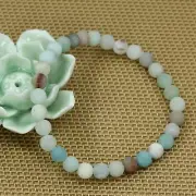 2025NEW Minimalist Boho Matte Amazonite Eco-Friendly Women Bracelet Gift
