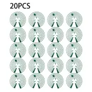 20 Strawberry Brackets for Dust and Snail Protection Green Stand Shelves