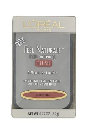 NEW L'Oréal Feel Naturale Light Softening Powder Blush- MOCHA ROSE
