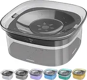 UPSKY 70oz Dog Water Bowl - 2L No Spill, Large Capacity Spill Proof Slow Feeder, No Splash Pet Water Dispenser, Vehicle Carried Travel Drinking Bowl for Messy Drinkers, Cats