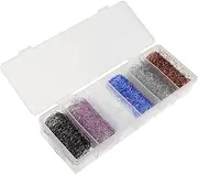 Vaguelly Nail Foil Transfer Versatile Manicure Foil Decals for DIY Crafts Nail Art Durable Finish for Designs Easy to Apply for Beginners Professionals