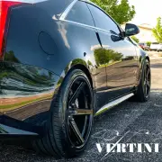 20" Vertini RFS1.7 Black 20x9 Concave Forged Wheels Rims Fits Jaguar S-Type (for: Jaguar)
