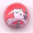 10 Coca Cola Advertising Glass Marbles