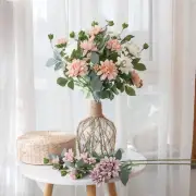 Artificial Dahlia Stems 29in Tall (Set of 3)
