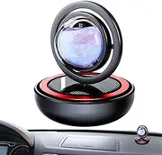 Car Diffuser Air Freshener | Solar Powered Scent Diffuser,Double-Ring Structure, Dashboard Accessories for Rv Truck Vehicle Decorations