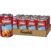 Campbell''s Chunky Soup, Manhattan Clam Chowder, 18.8 Ounce Can (Case