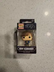 Harry Potter Pocket Pop Keychain Newt Scamander Fantastic Beasts Vinyl Figure