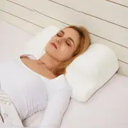Habit-Forming Memory Foam Beauty Pillow - for Back & Side Sleepers