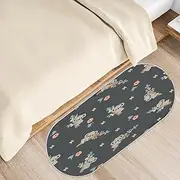 [SEEKJOYS] Shag Area Rugs for Bedroom Living Room Decor Koala Resting In Tree Indoor Ultra Soft Fuzzy Plush Rug 50x120cm Cute Koala Shaggy Throw Rug Anti-skid Fluffy Carpet