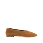 [Staud] Staud Suede Ballet Flats 38 IT BROWN