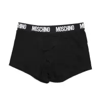 在飛比找Yahoo!奇摩拍賣優惠-Moschino 莫斯奇諾 潮牌2件裝舒適男士平角褲四角內褲