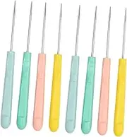 NOLITOY 8Pcs Cookie Scribe Tool Sugar Stir Needles for Decorating Biscuits Cakes Cupcakes for DIY Baking Creative Designs