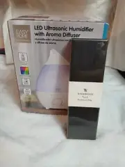 LED Ultrasonic Humidifier With Diffuser & Wasserstein Top 6 Essential Oils