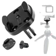 For GoPro 13 8 1/4”Screw Camera Tripod Base 6 Hole Mount 4 Interface 5 7 Sports