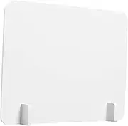 FIXOSHEE Partition Board Isolation Board for Dining Office Easy to Install Sneeze Screen Splatter Protection Table Privacy