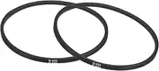 uxcell 2Pcs O-584 O Type V-Belt 584mm/23" Inner Length x 0.39" Width x 0.24" Height, O-Type Closed-Loop Rubber Transmission Belt