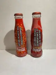 Two Coca cola bottle mexico, 120ml, set of 2 coca cola bottles, small bottle