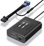 Dash Camera Power Adapter (12-Pin) for Hyundai Tucson, Santa Cruz, Kona, Kia Sorento, Sportage 2022-2025, LED Display USB Power Source, Easy to Install, 5V 12V Output (D3-052)