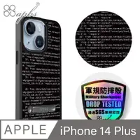 在飛比找PChome24h購物優惠-apbs iPhone 14 Plus 6.7吋軍規防摔鋁合