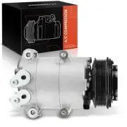 AC A/C Compressor with Clutch for Ford Fiesta 2014 15-19 L4 1.6L VS16 Compressor (for: Ford)