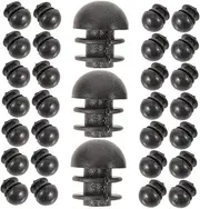 [WHAMVOX] 100pcs Plastic Round Head Plug 13mm Furniture Hole Cover Caps Decorative Holes Plugs for Cabinets and Furniture