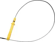 X AUTOHAUX No.1691066J11 Engine Oil Dipstick for Suzuki Grand Vitara 2.7L V6 2006-2008 Yellow Oil Level Dip Stick Double Hole Indicator Plastic Metal 1 Pcs