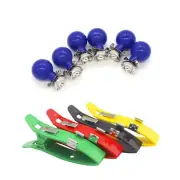 1Set Adult Chest Suction Cup Bulb&Limb Clamp ECG EKG Electrodes for Plug