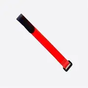 10pcs/lot 2cm * 40cm Nylon Reverse Buckle Magic Hook Loop Fastener Cable Ties Strap Sticky Line Finishing (Size : Red)