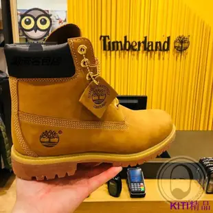 KITI精品正品防水 timberland 10061 大黃靴 添柏蘭 踢不爛 黃靴男鞋 女鞋 保暖男靴 大尺碼