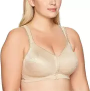 Playtex Wire-Free 18-Hour Posture Bra Color Nude Size 38DD Style USE525