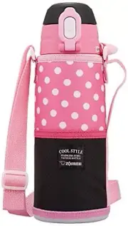 Zojirushi water bottleing stainless cool bottle 0.8L Pink Black SD-JK08-BP