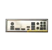 For MSI MPG Z390 GAMING PRO CARBON Shield I/O IO Rear Backplate Motherboard