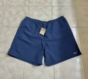 Patagonia Men’s XXL Baggies Shorts Longs 7" Inseam Tidepool Blue Stretch Swim